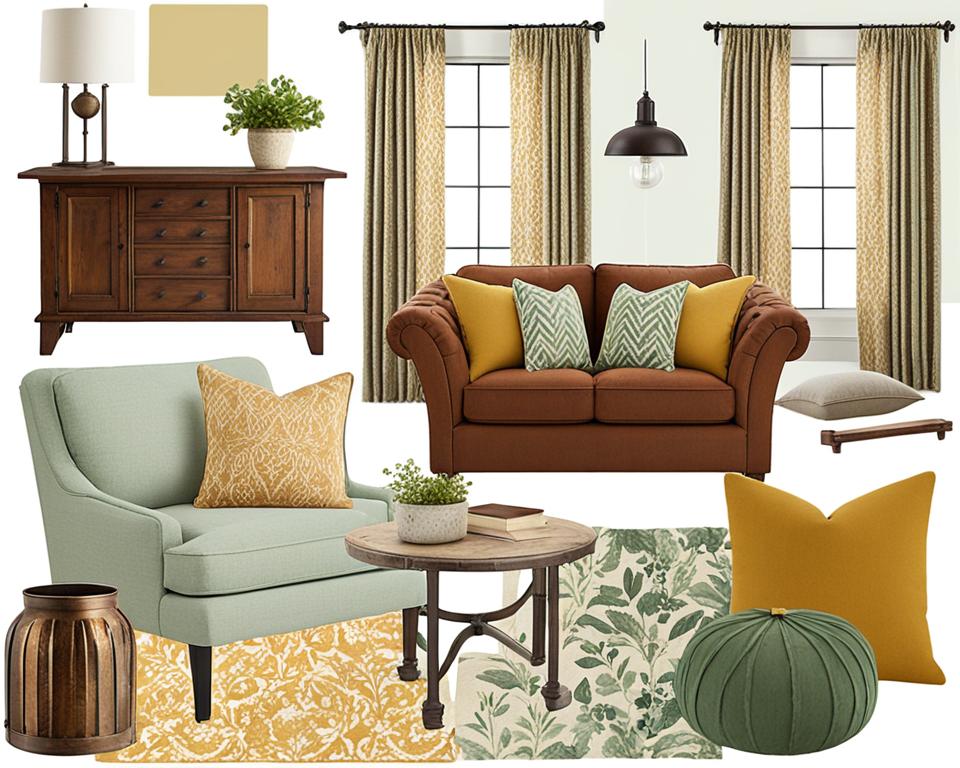 farmhouse living room colors