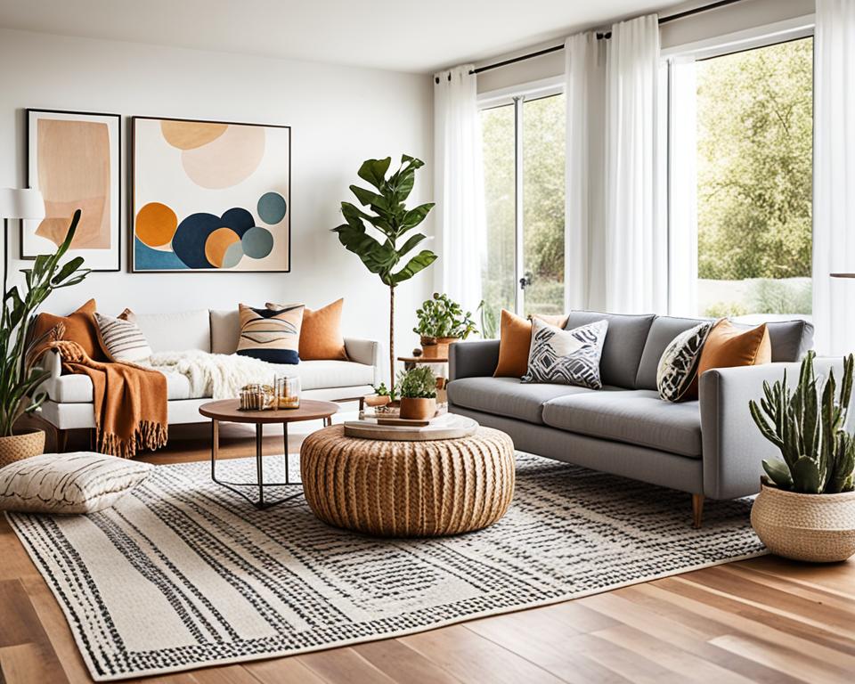 modern boho decor ideas living room