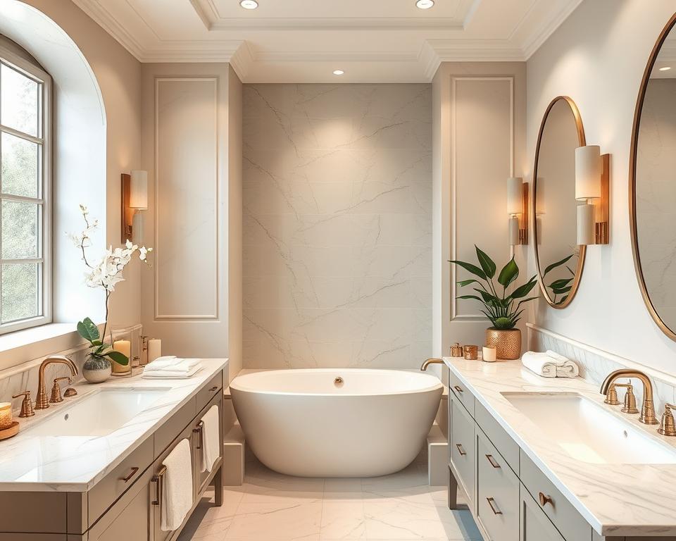 Elegant Bathroom Decor: Neutral Colors for Serenity