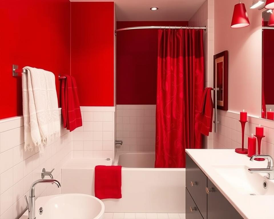 Red Bathroom Decor: Spice Up Your Space