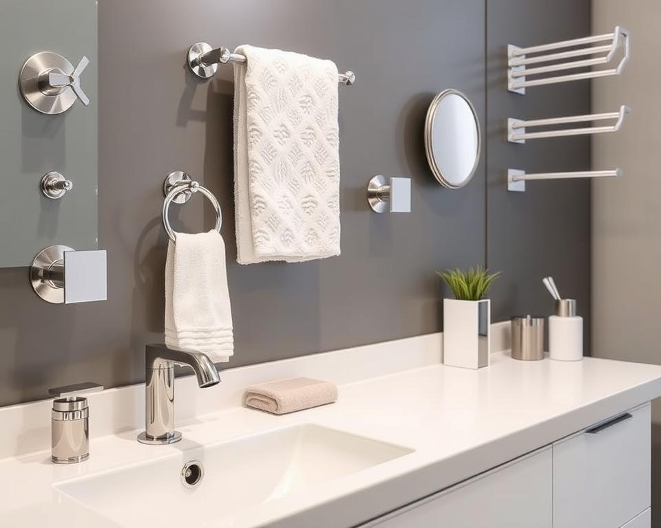 versatile bathroom hardware